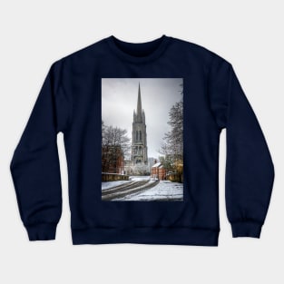 St James' Church, Louth, England Crewneck Sweatshirt